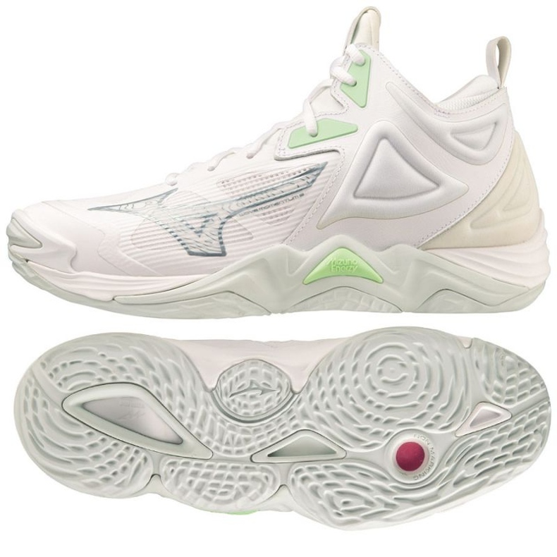 New Balance Mizuno Wave Momentum 3 Mid M V1GC231735 skor vit