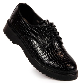 Damlackerade oxfordskor, svarta, T.Sokolski J23-324