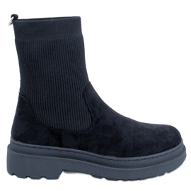 Joyner Black Chelsea boots med en flexibel ovandel svart