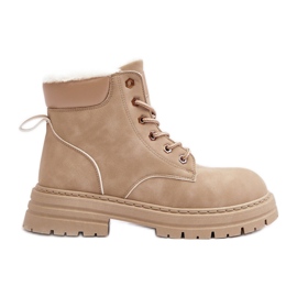 Dampälsfodrade Trappers Beige Fenan