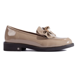 W. Potocki Lackade Potocki-skor för kvinnor grå