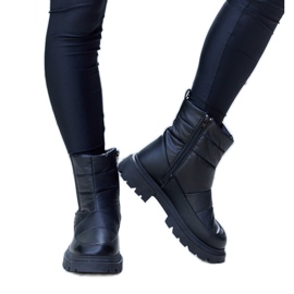 Svarta isolerade Galvani snöstövlar