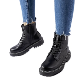 Svarta klassiska stövlar Big Star KK274538