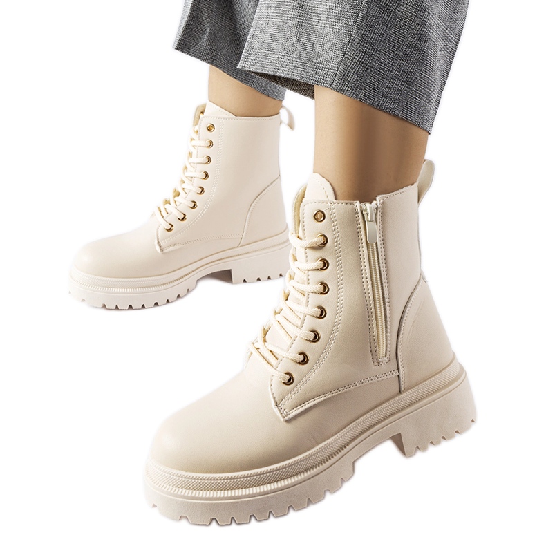 Evento Beige isolerade Ali-stövlar