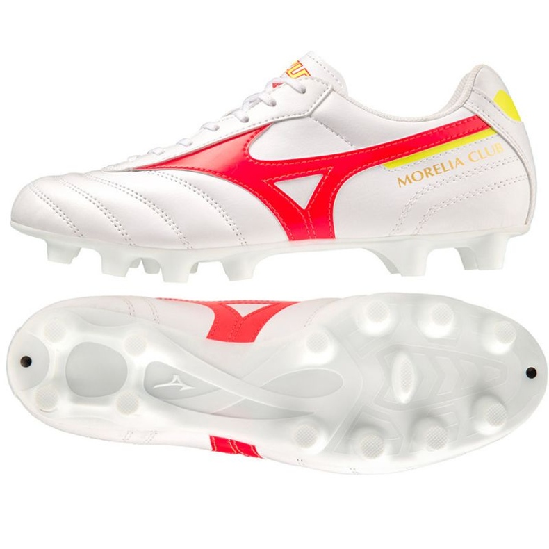 Mizuno Morelia Ii Club Md M P1GA231664 fotbollsskor vit