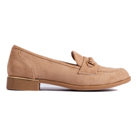 Kvinnors beige Shelovet mocka lords