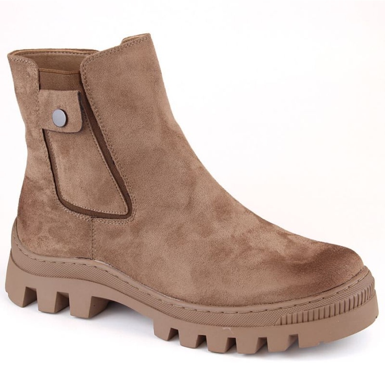 Mockastövlar med ficka, isolerad Potocki W WOL185 brun