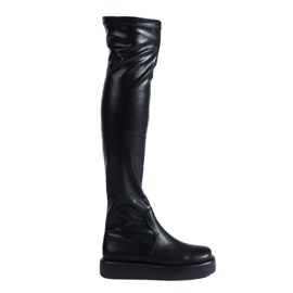 Svarta Shelovet plattformsmusketörer