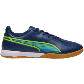 Puma King Match It 107261 02 fotbollsskor blå