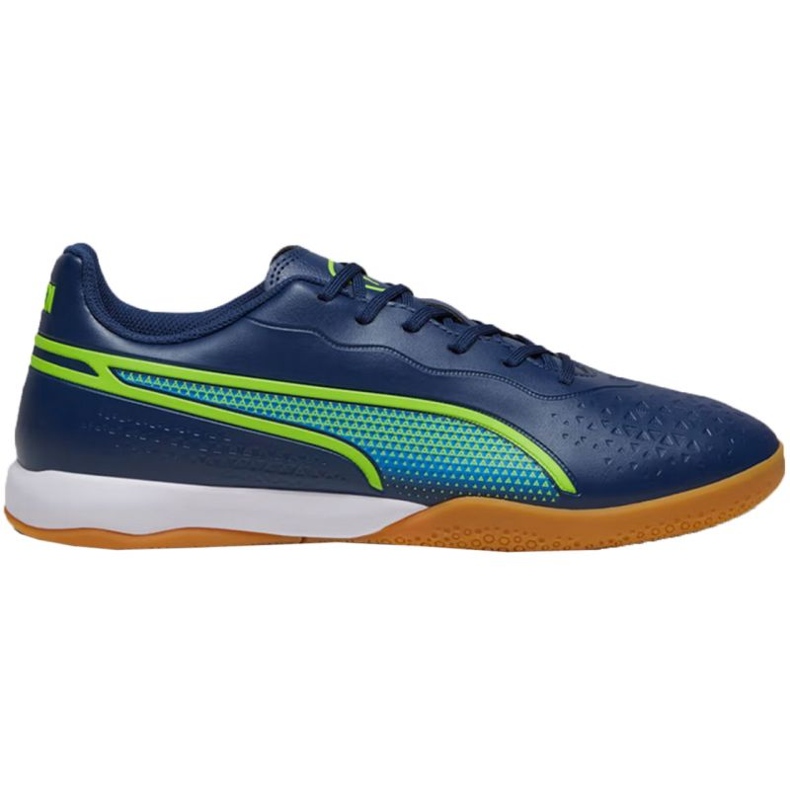 Puma King Match It 107261 02 fotbollsskor blå