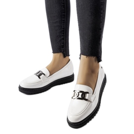 Inna Vita wedge loafers i patent från Vinceza