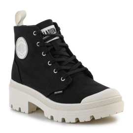 Palladium Pallabase Twill W 96907-030-M skor svart