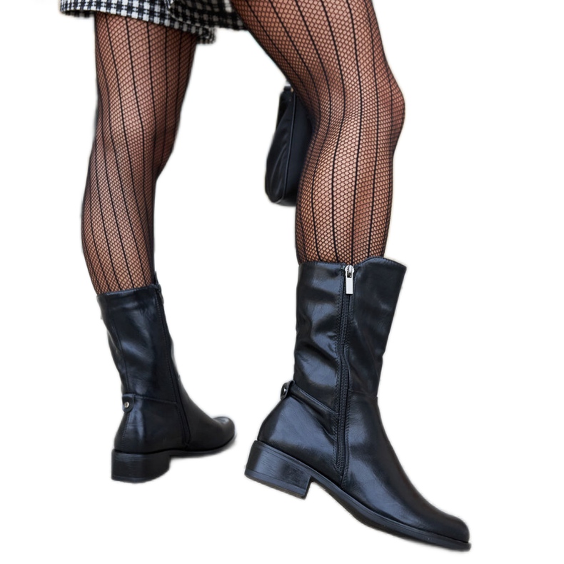 Svarta isolerade höga stövlar från Mayonga