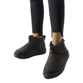 Grå snöstövlar Big Star KK274291