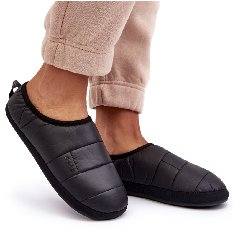 Isolerade tofflor dam Svart Big Star KK274604