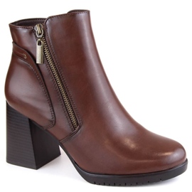 Sergio Leone W SK425B isolerade stövlar, bruna