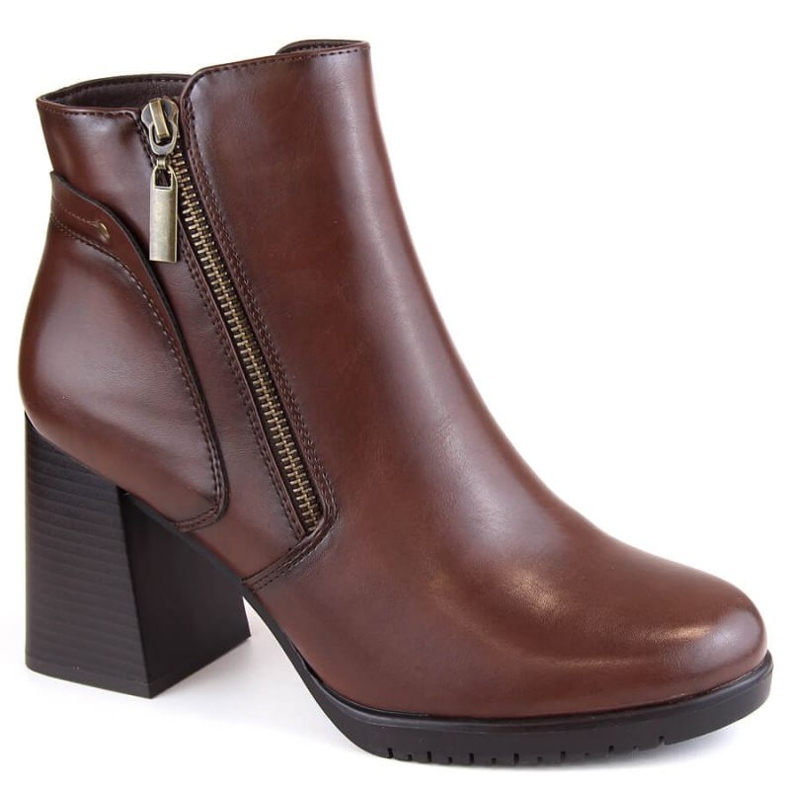 Sergio Leone W SK425B isolerade stövlar, bruna