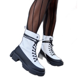 Vit och svart isolerade Apodaca arbetare