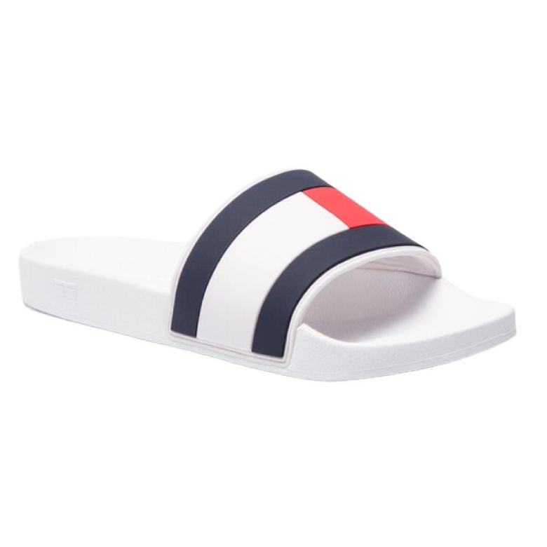 Tommy Hilfiger Essential Flag M Flipflops FM0FM02327 vit