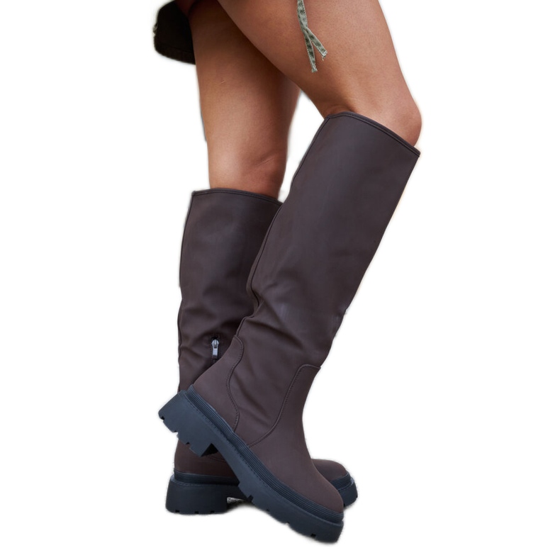 Bruna matta klassiska Edwards-stövlar