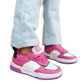 Inna Vita och lila Barrette TA-503 Fuchsia sneakers