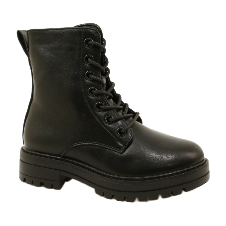 Evento Fashionabla Miss Zipper-stövlar 23DZ35-4235 svarta