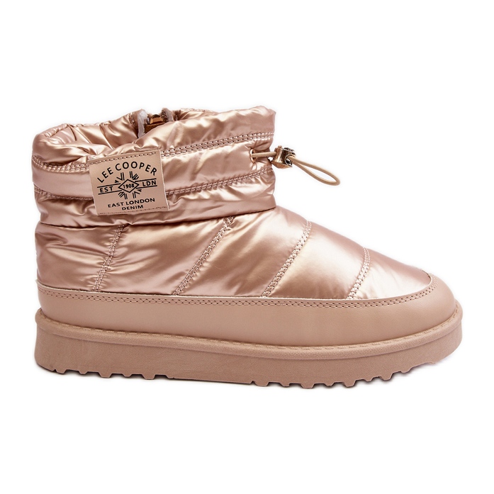 Isolerade snöstövlar dam Lee Cooper LCJ-23-44-1965L Beige gyllene