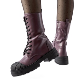 Lila isolerade Cardinale-arbetare violett