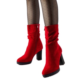 Inna Röda isolerade ankelboots från Vigilio