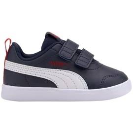 Puma Courtflex v2 V-skor 371544 01 blå