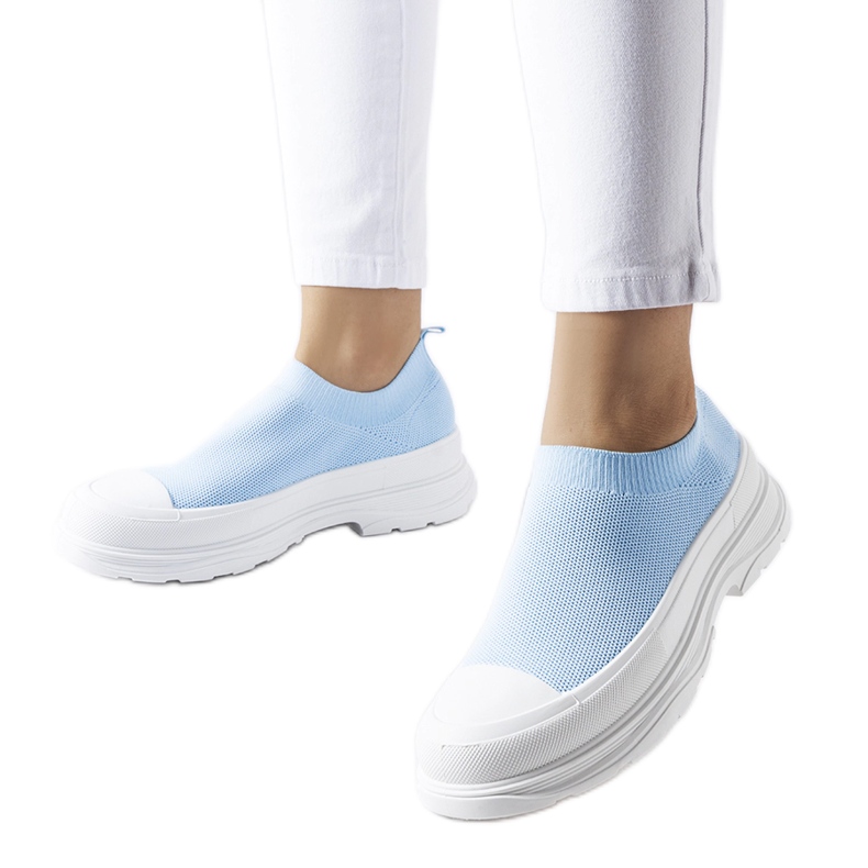 Blå Baratili plattformssneakers