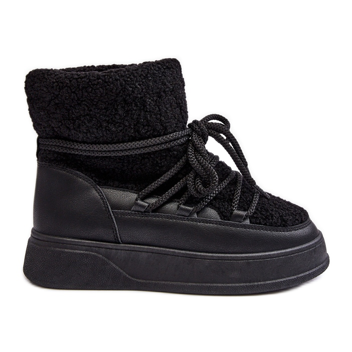 FG2 Snöskor för kvinnor, svart Ahatissa