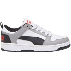 Puma Rebound Layup Lo Sl Jr 370490 20 skor vit