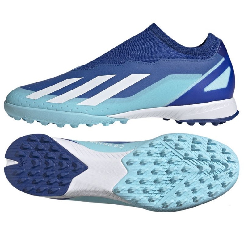 Adidas X Crazyfast.3 Ll Tf ID9347 fotbollsskor blå