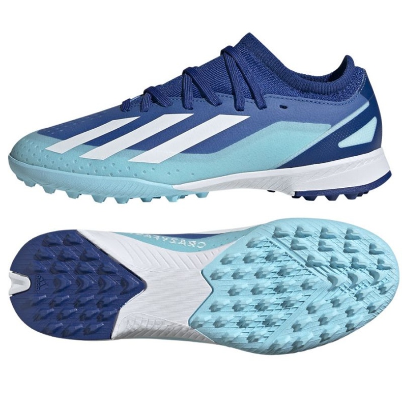 Adidas X Crazyfast.3 Tf IE1569 fotbollsskor blå