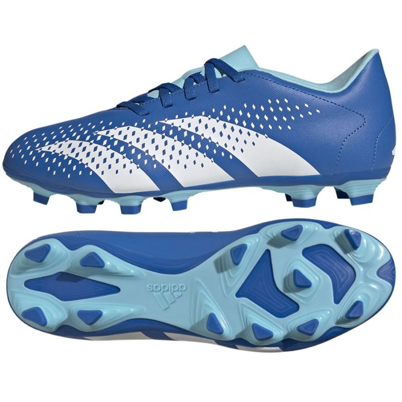 Adidas Predator Accuracy.4 FxG GZ0010 fotbollsskor blå