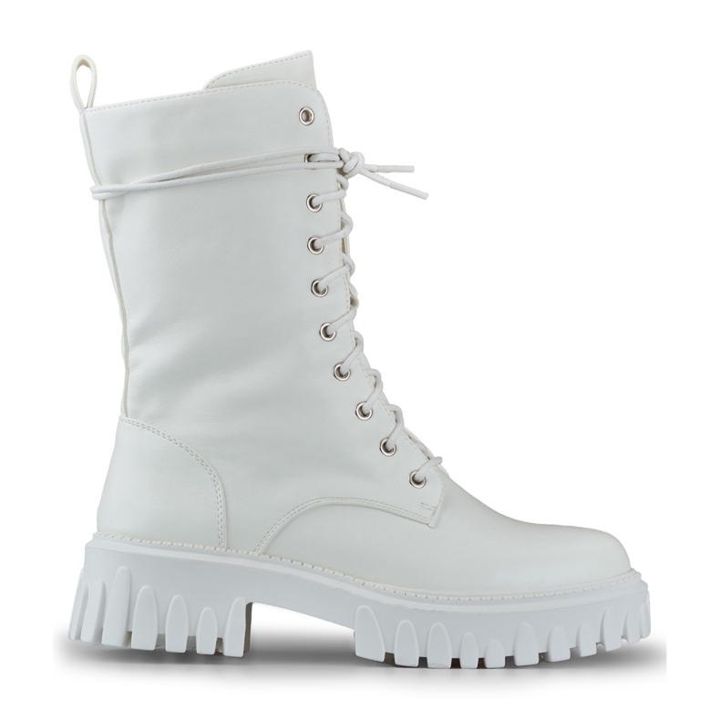 Vita dambaggies med löstagbar dekoration