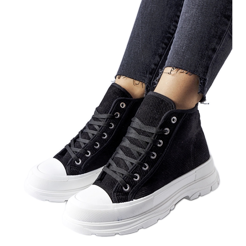 Inna Svarta Villaggio high-top sneakers