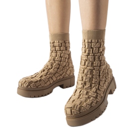 Bruna stövletter med ovandel från Arlington