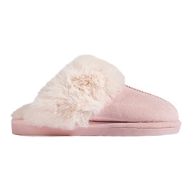 Shelovet rosa damtofflor