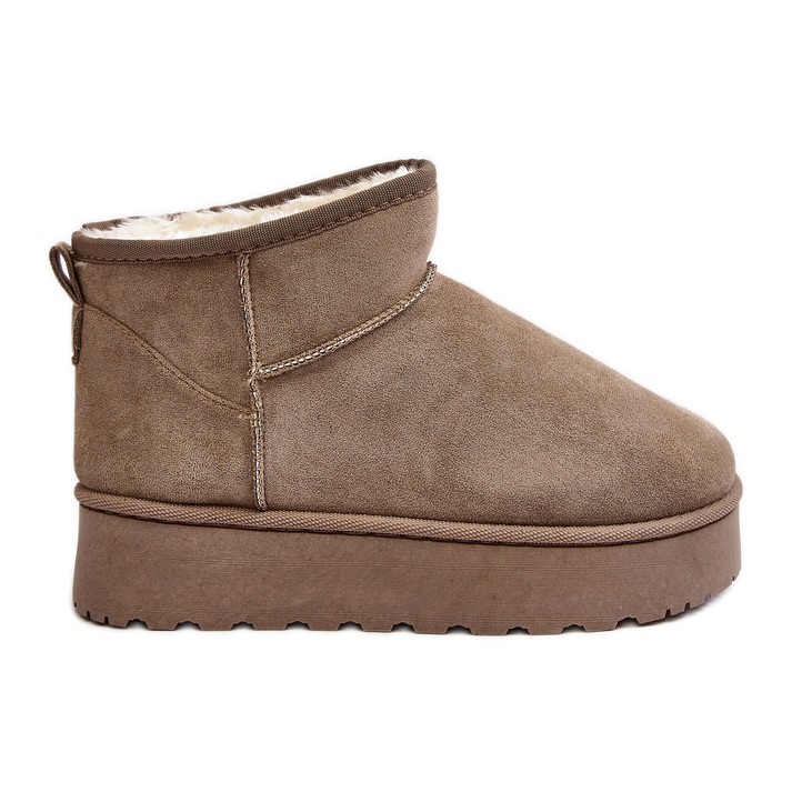 Snöskor för kvinnor med pälsfoder, grön Xamella