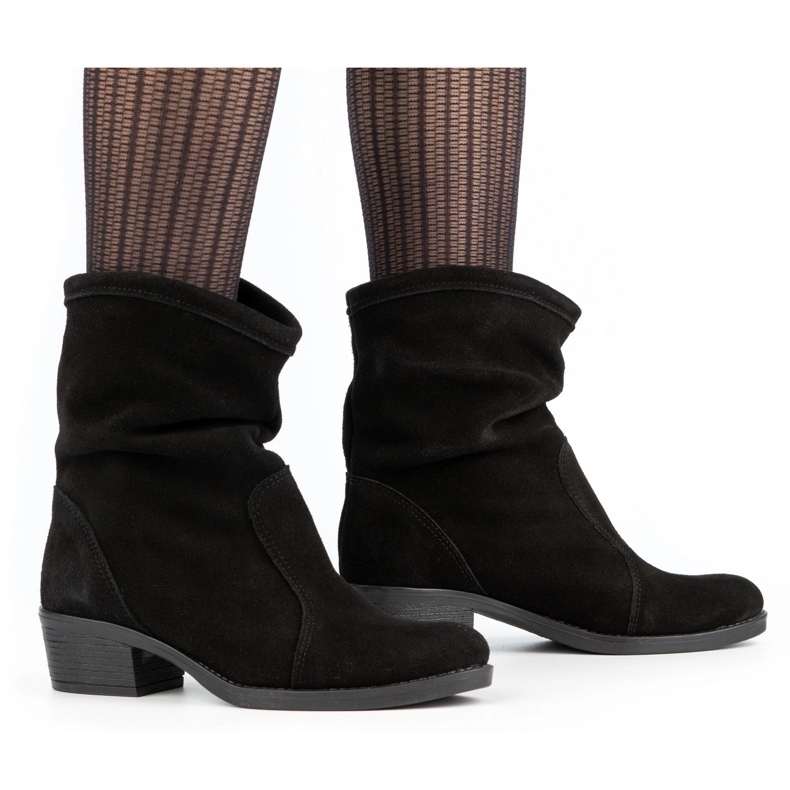 Olivier Svarta Mona höga klackar