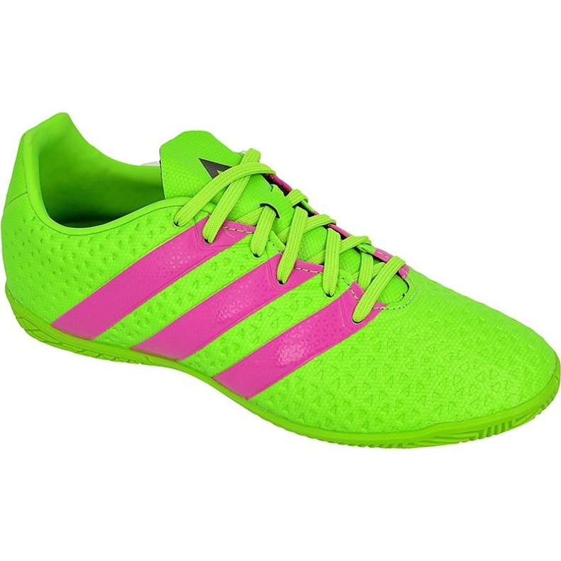 Adidas Ace 16.4 In Jr AF5044 fotbollsskor grön