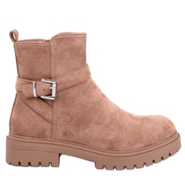 Ortiz Camel Chelsea stövlar beige