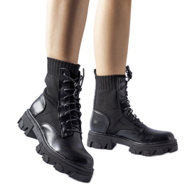 Svarta Primero slip-on strumpor