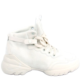 Sneakers med avtagbar kedja Peri Beige