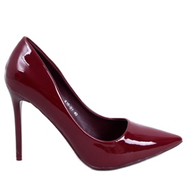 Damlackade klackar Rutina Wine röd