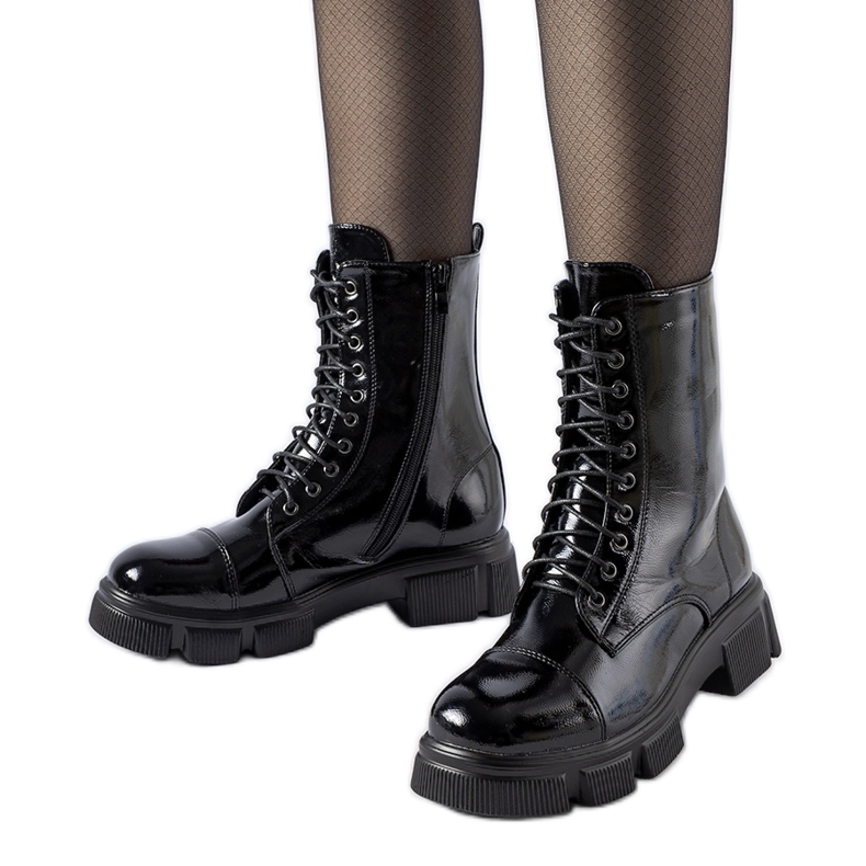 Svarta isolerade ankelboots från Reeds