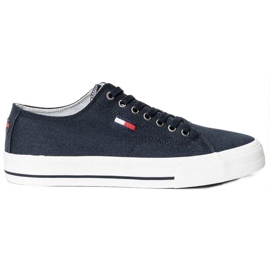Tommy Hilfiger Tommy Jeans Long Lace Up Vulc M EM0EM00659-C87 skor blå