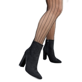 Borgetto stövlar i svart ekomocka